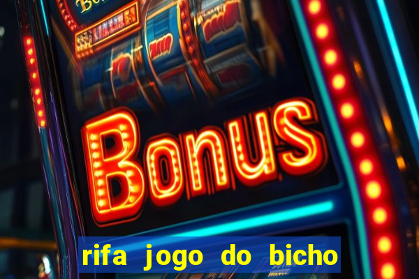 rifa jogo do bicho para imprimir